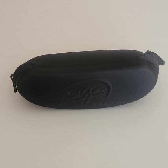 Maui Jim zipped around semi-soft sunglasses eyeglasses case, black 904 - Picture 2 of 5